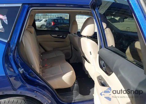 2017 Nissan Rogue Sv from USA, damaged, VIN KNMAT2MT1HP546692